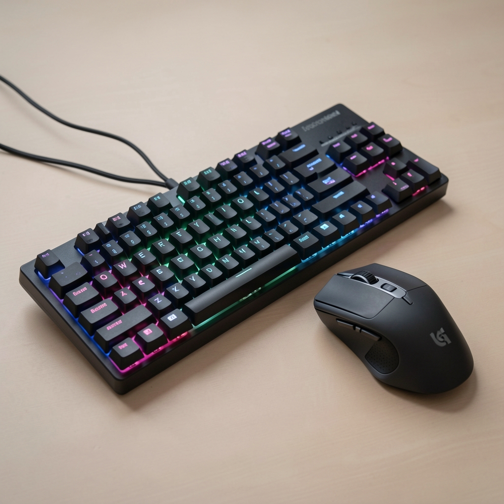 Tastatura mecanica wireless Logitech MX Keys Plus iluminata cu taste individuale si mouse MX Master 3