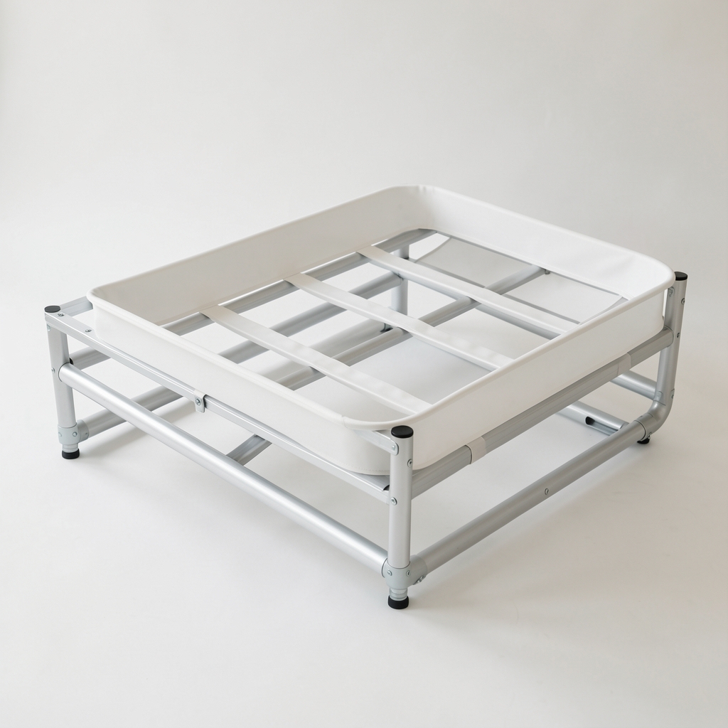 Raft modular din metal si MDF cu 5 polite ajustabile, capacitate 25kg per polita, finisaj alb cu picior metalic, H180 L80 A30cm